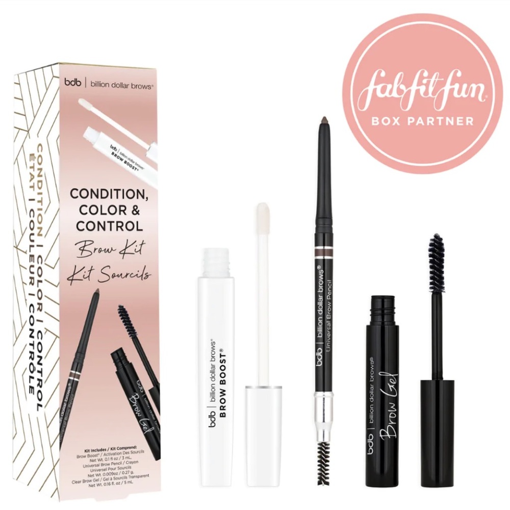NIB Brow Kit Billion Dollar Brows - Condition, Color and Control